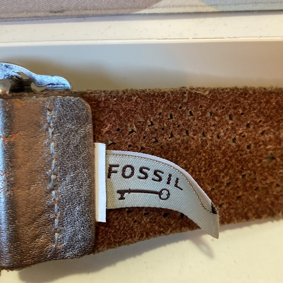 Vintage Fossil Butterfly Belt Modifed - Picture 5 of 9